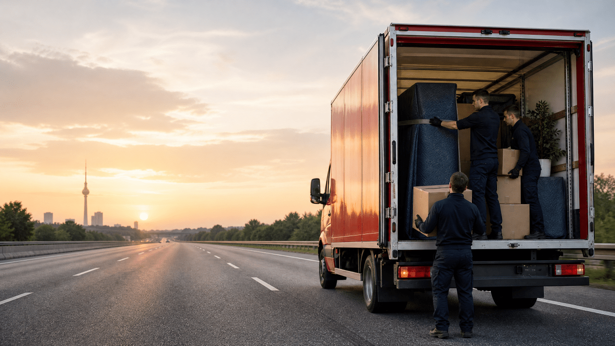 Fernumzug von oder nach Berlin: Logistik für weite Strecken – Kraftmann Umzüge Berlin