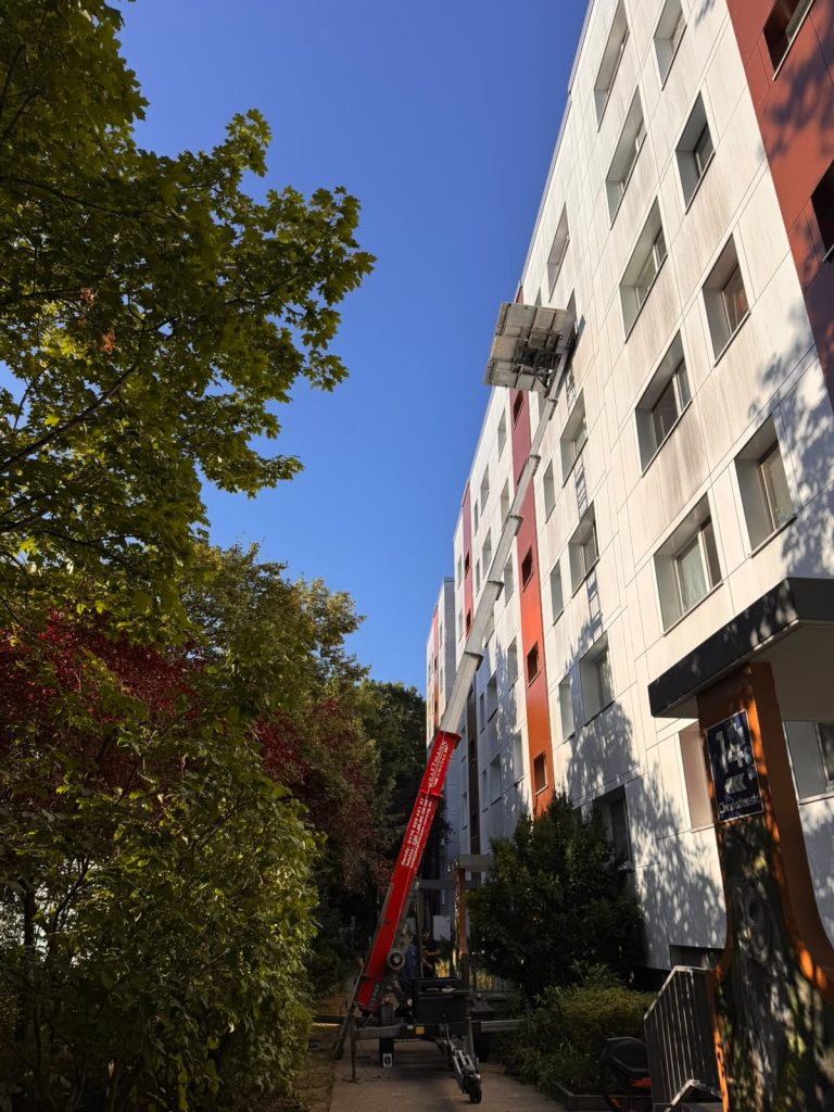 Möbellift beim Privatumzug in Berlin – Kraftmann Umzüge