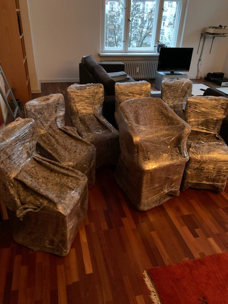 Sicher verpackte Möbel für den Privatumzug in Berlin – Kraftmann Umzüge