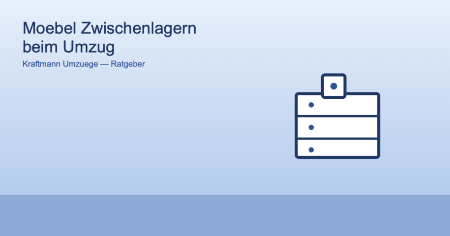 Illustration zu Moebel zwischenlagern und Self-Storage beim Umzug in Berlin
