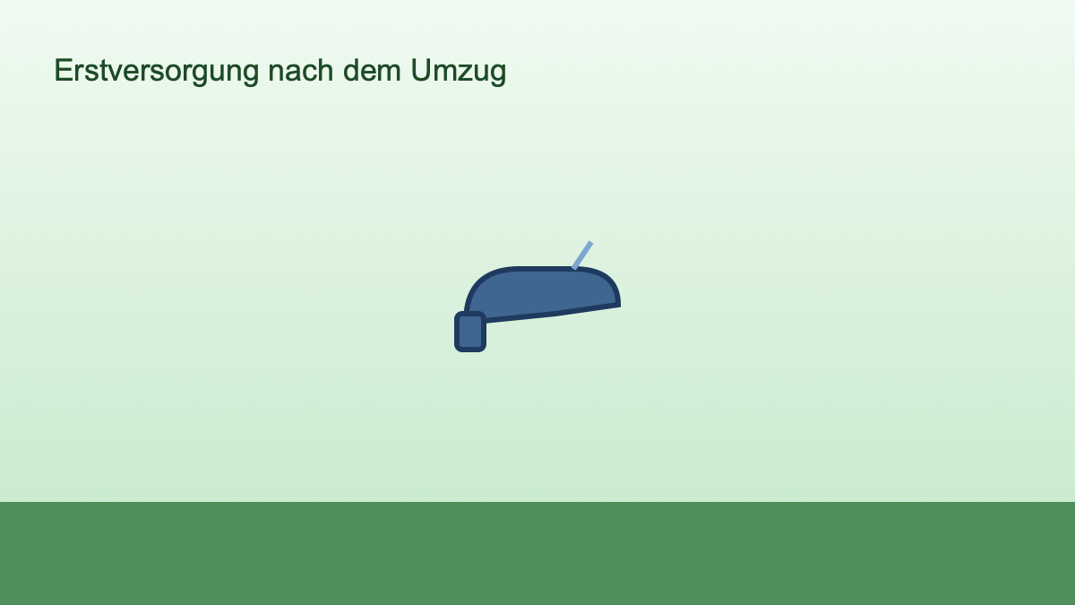 Symbolbild einer Gießkanne für die Pflege von Pflanzen direkt nach dem Umzug